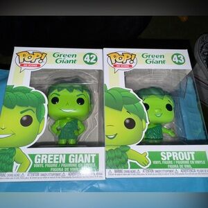 Funko Green Giant and Sprout Vinyl Figures